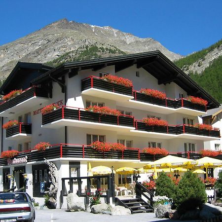Hotel Restaurant Mattmarkblick 사스-알마겔 외부 사진