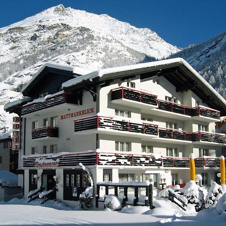 Hotel Restaurant Mattmarkblick 사스-알마겔 외부 사진